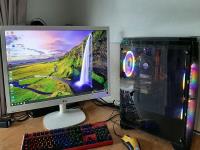 Bộ máy tính chơi game Core core i3 6100 8Gb ssd 128Gb HDD 500Gb VGA 1050ti 4Gb