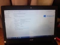 Acer Aspire E5 475 i3 6th, ram 4gb, ssd 128gb, vga on 520, lcd 14in 